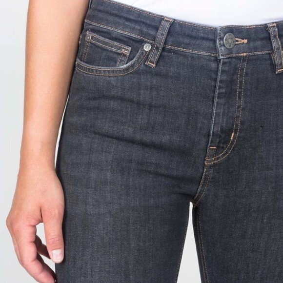 NEW Anthropologie M.i.H Dark Wash Skinny Jeans Size 25 - Picture 3 of 13